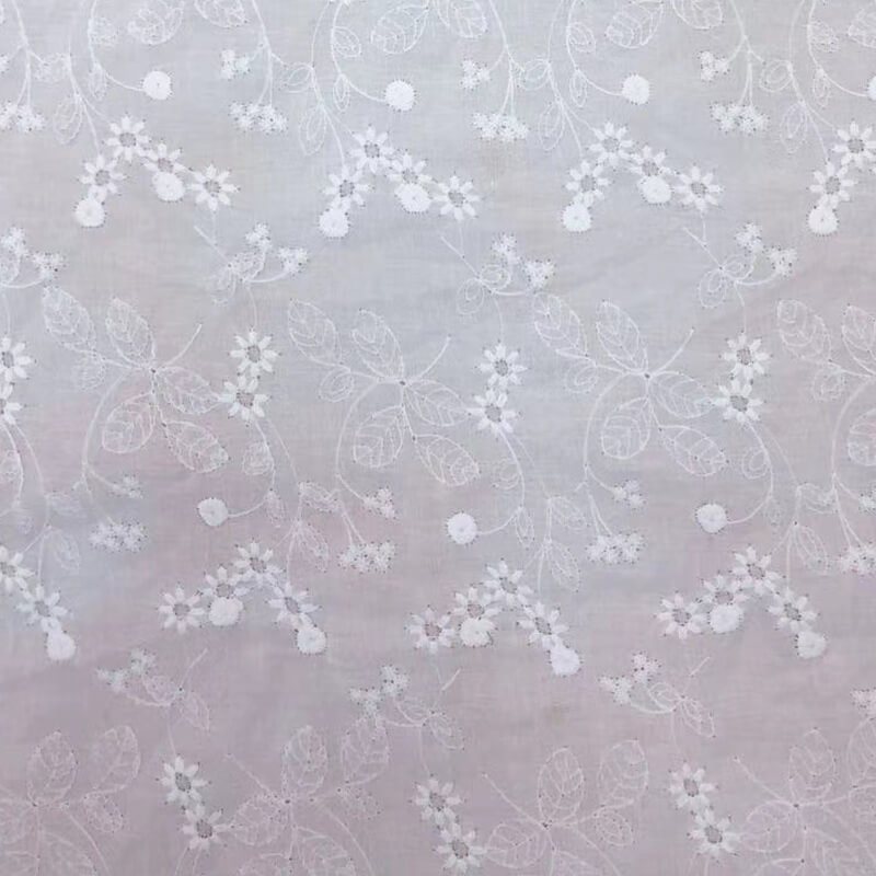 Embroidered Lace Embroidered Fabric Lace Trim for Women's Wear Wholesa 3